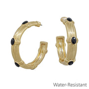 Meghan Browne Style Toto Earrings - Black