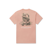 Southern Marsh Men's Seawash Tee - Shake & Release - Salmon