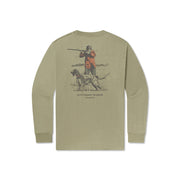 Southern Marsh Men's Seawash Long Sleeve Tee - Undaunting Focus