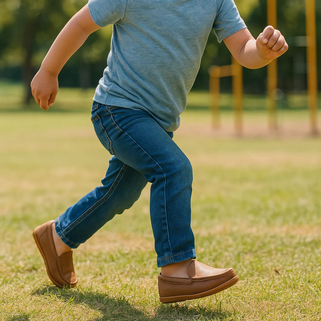 Oomphies Boys Thaddeus Slip-On Moccasin