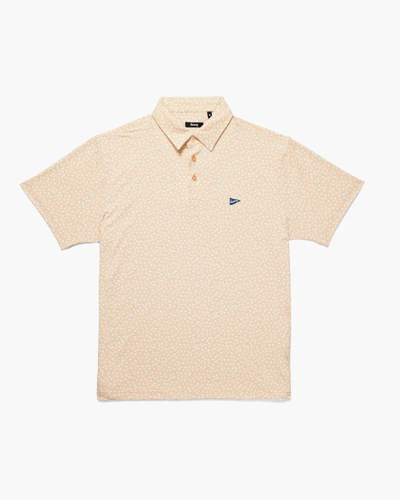 Breezy Golf Men's The Magnolia 3.0 Polo Orange