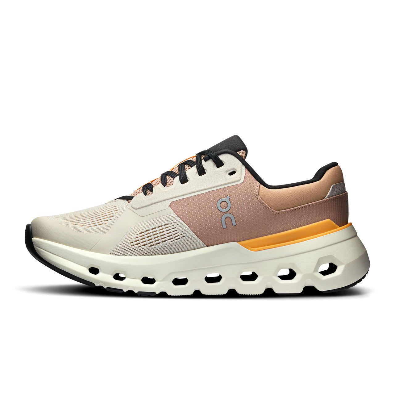 On Women's Cloudrunner 2 Running Shoes - Pearl/Tangerine