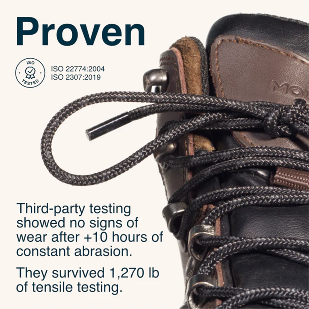 Adventure Andy Unbreakable Laces – Black