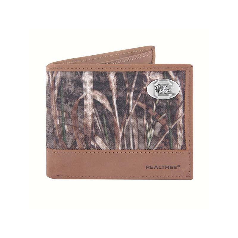 Zep-Pro USC Realtree Camo Passcase Concho Wallet