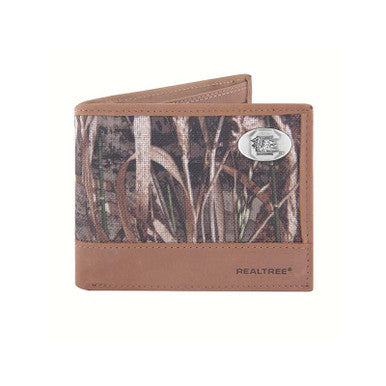 Zep-Pro USC Realtree Camo Passcase Concho Wallet