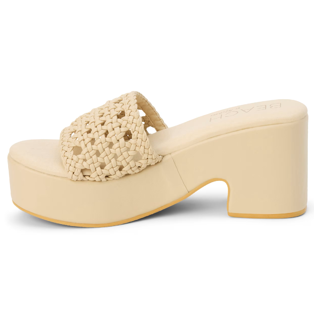 Matisse Cove Block Heel Sandal - Natural