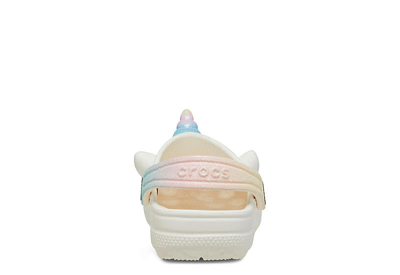 Crocs Toddler Classic I AM Rainbow Unicorn Clog
