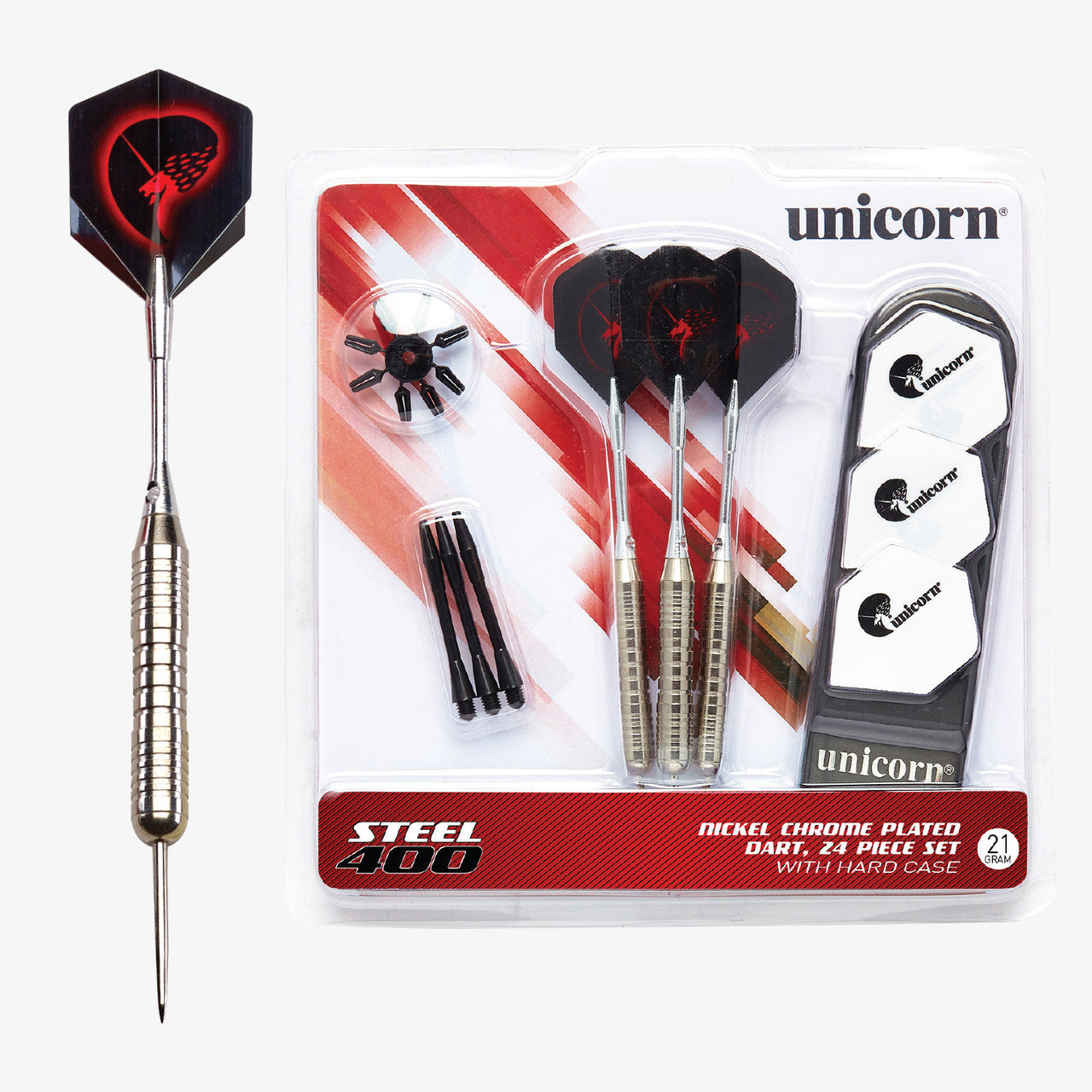 Unicorn Steel 400 Dart Set – 3-Pack