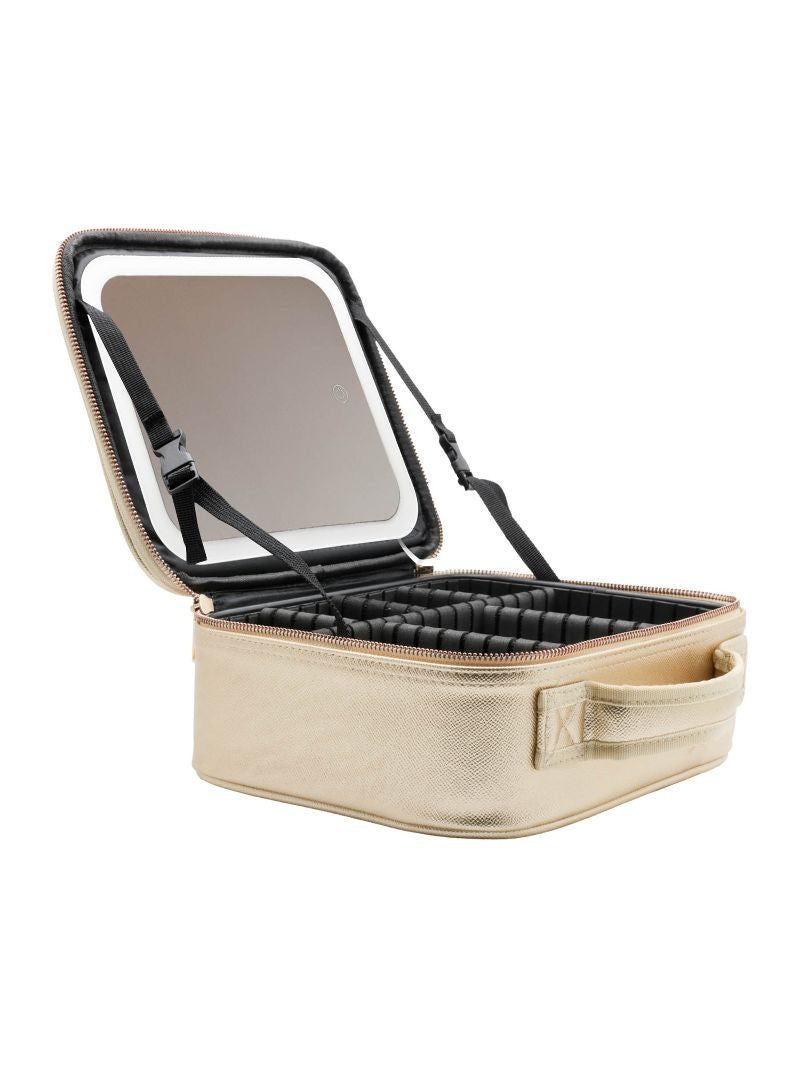Simply Southern Leather Travel Case - Gold