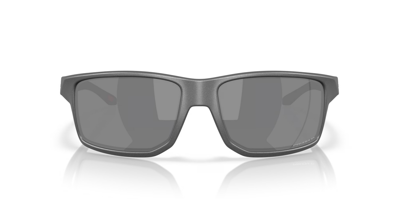 Oakley Gibston XL Sunglasses Steel Frame / Prizm Black Lenses