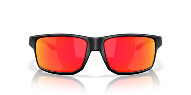Oakley Gibston XL Sunglasses Matte Black Frame / Prizm Ruby Lenses
