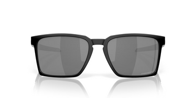 Oakley Exchange Sun Square Sunglasses Satin Black Frame / Prizm Grey Lenses