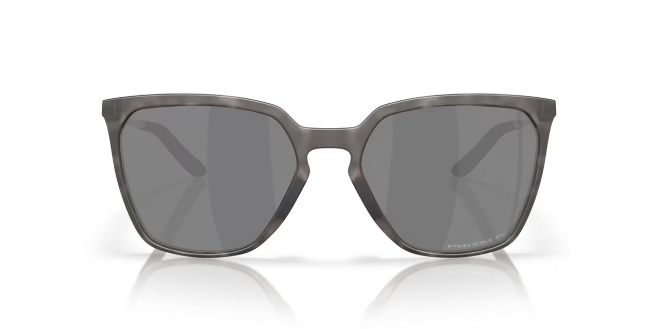 Oakley Sielo Square Sunglasses - Matte Black Tortoise Frame / Prizm Black Lenses