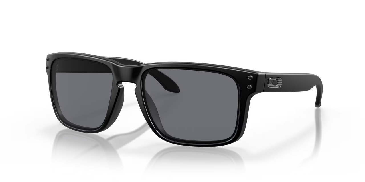 Oakley Holbrook Prizm Grey Sunglasses Matte Black