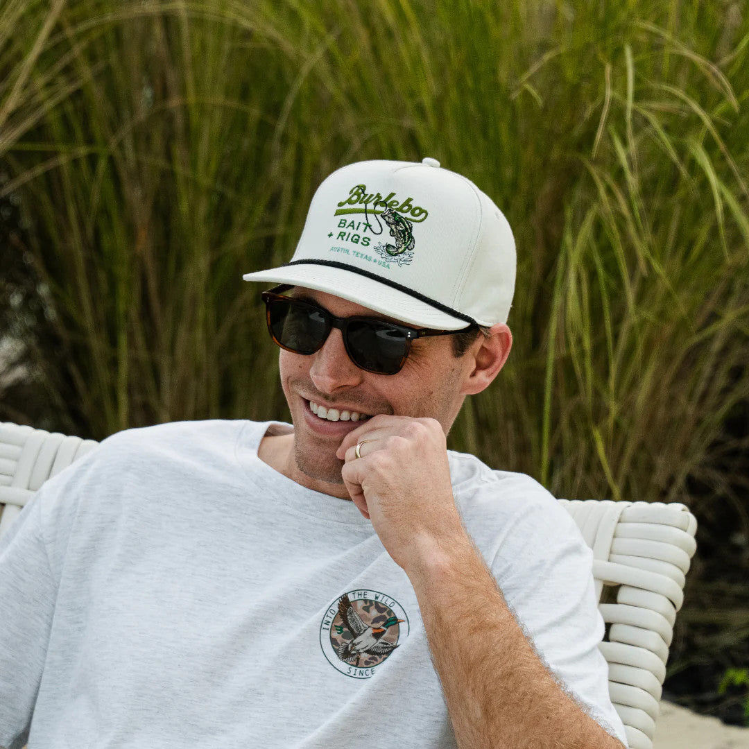 Burlebo Men's Bait & Rigs Cap - Putty
