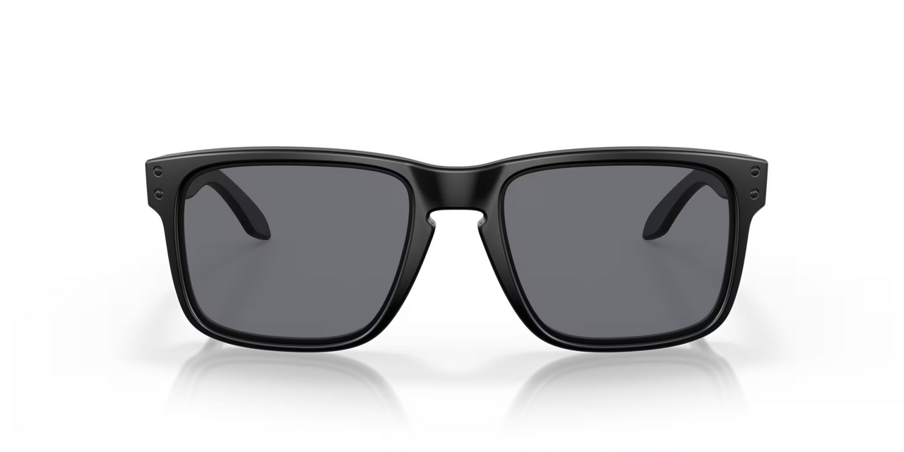 Oakley Holbrook Sunglasses - Matte Black Frame / Grey Lenses