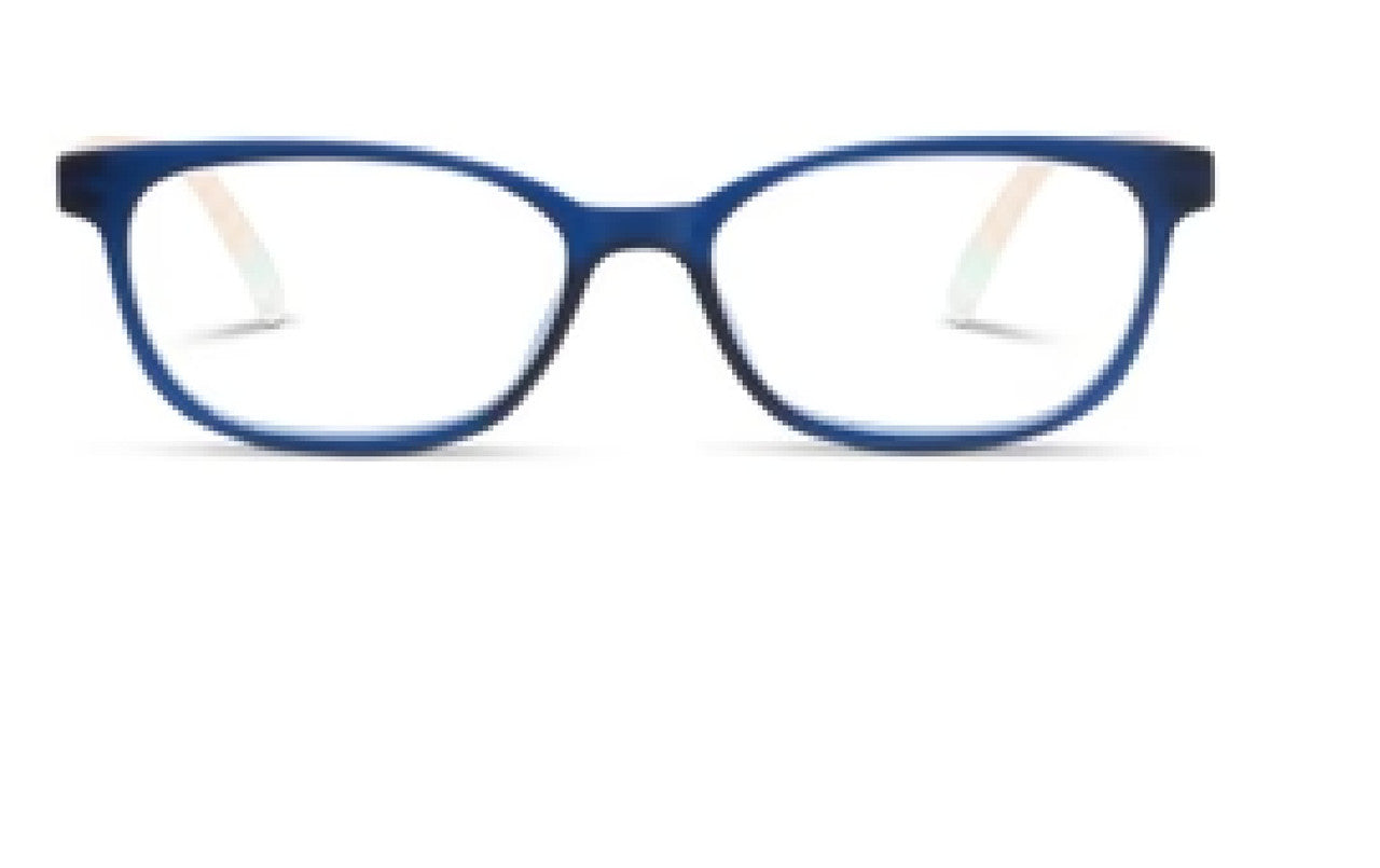 Peepers Beach Read Reading Glasses – Navy/Summer Stripe Blue Light Filtering Eyewear