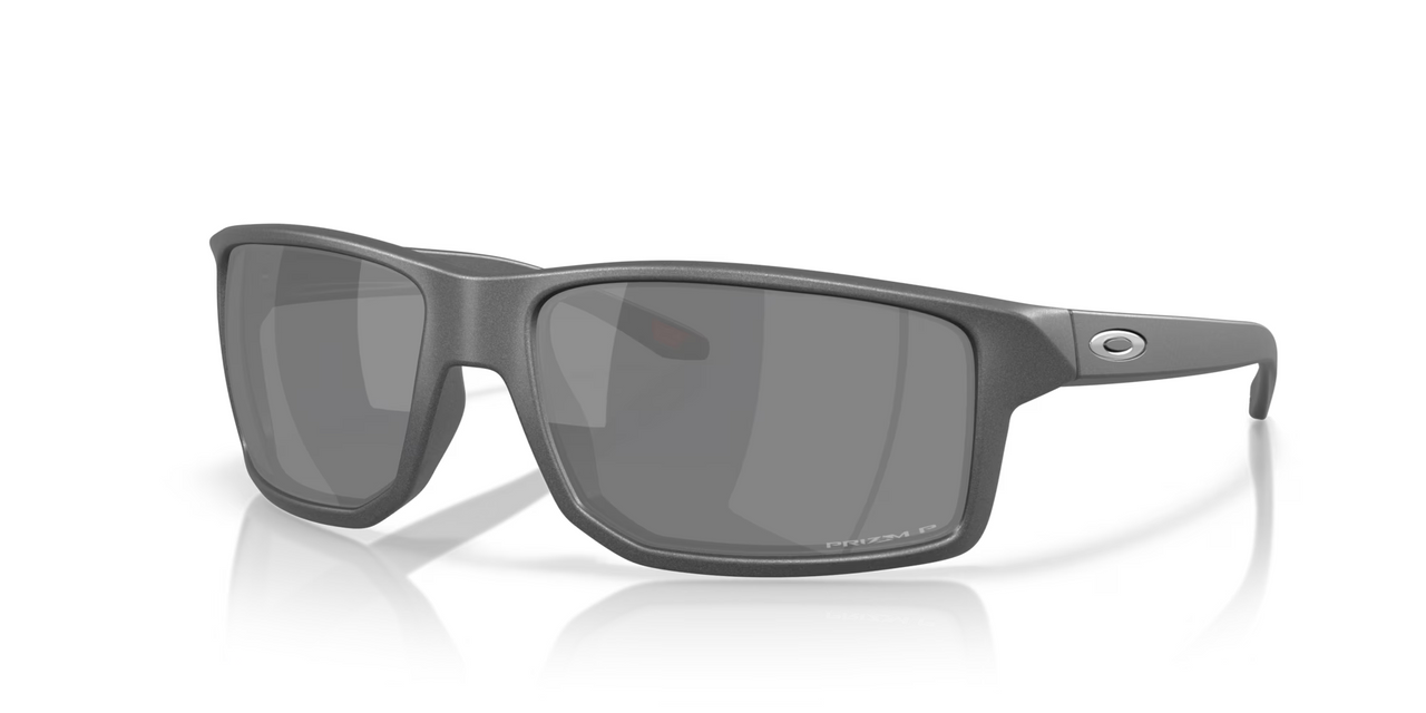 Oakley Gibston XL Sunglasses Steel Frame / Prizm Black Lenses