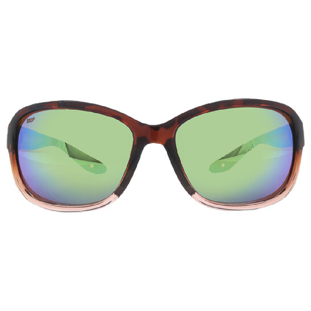 Costa Del Mar Seadrift Sunglasses – Shiny Tortoise Fade/Green Mirror