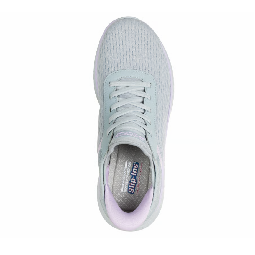 Skechers BOBS Sport Squad Chaos – Stroke of Luck - Gray Lavendar