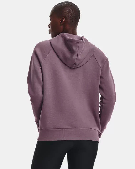Under Armour Women's UA Rival Fleece Big Logo Hoodie - Misty Purple