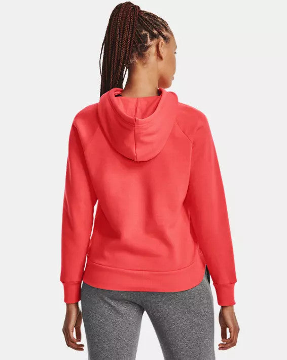 Under Armour Women's UA Rival Fleece Big Logo Hoodie - Venom