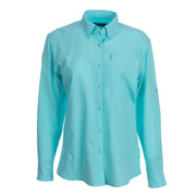 Bimini Bay Clearwater Women's Long Sleeve Shirt - Aqua