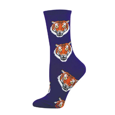 Socksmith Women's Fierce Tiger Crew Socks