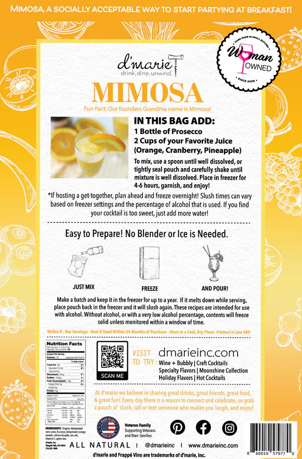 D'Marie Frozen Mimosa Mix