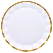 Sophistiplate Everyday White Charger Plates - 8pk