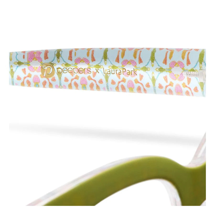 Peepers Center Stage Green Gasparilla Reading Glasses