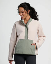 Free Fly Women's Gridback Fleece Snap Pullover