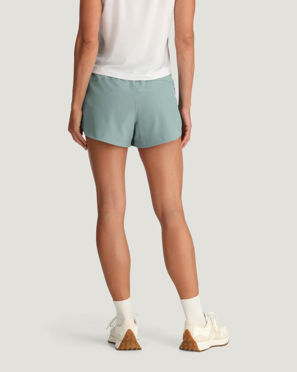 Free Fly Women's Bamboo-Lined Active Breeze Short – 3" - Ocean Mist