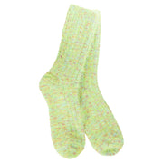 World's Softest Ragg Feather Crew - Lemon Lime