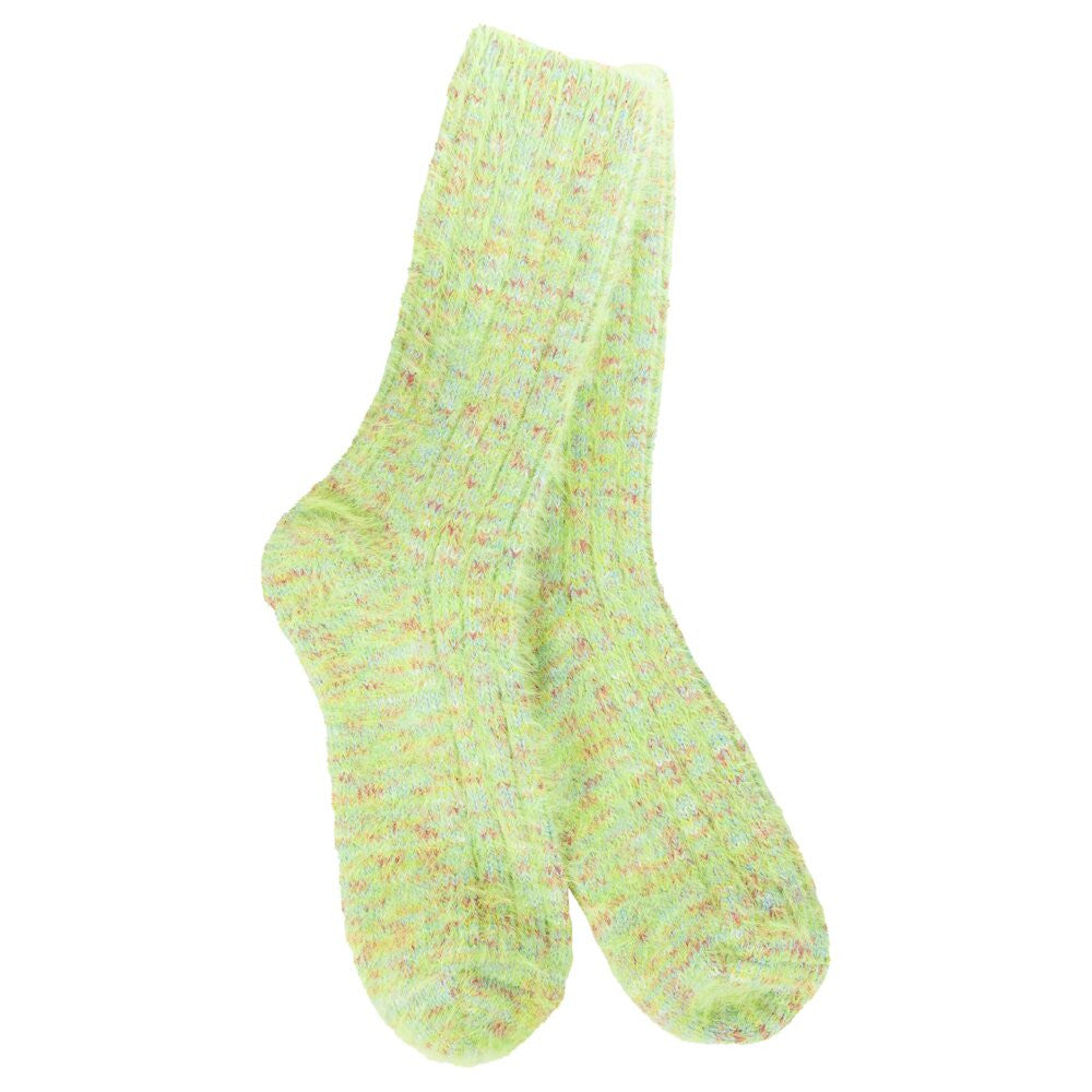 World's Softest Ragg Feather Crew - Lemon Lime