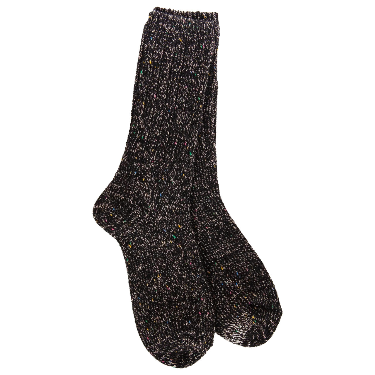 World's Softest Socks Women's Weekend Ragg Crew - Moonlit