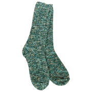 World's Softest Socks Women's Weekend Ragg Crew - Woodland