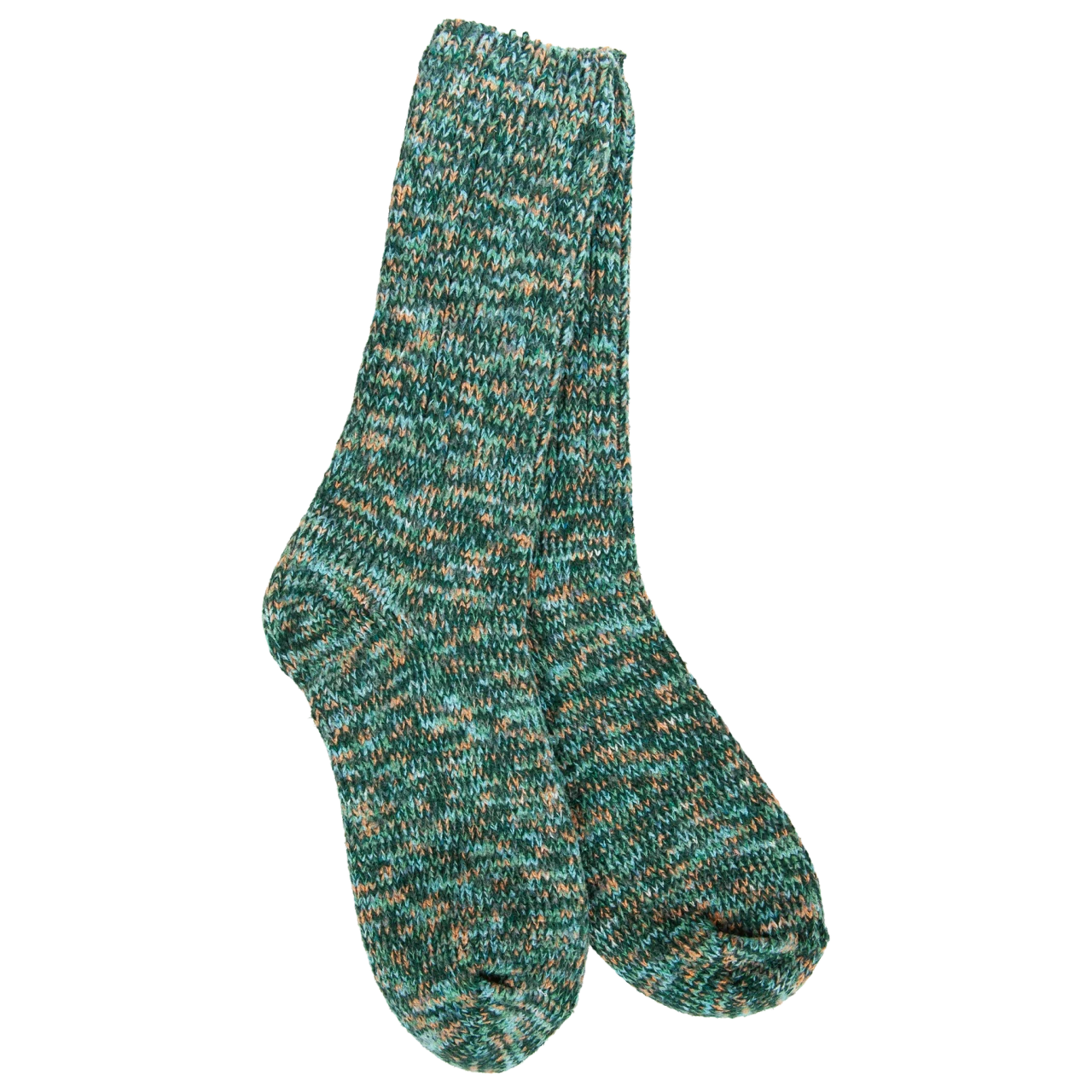 World's Softest Socks Women's Weekend Ragg Crew - Woodland