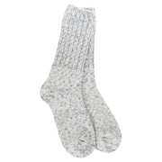 World's Softest Women's Weekend Ragg Crew - Rocky Confetti