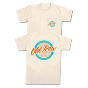 Old Row Circle Logo Pocket Tee - Ivory