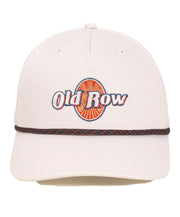 Old Row Men's Retro Rope Mesh Back Hat - White