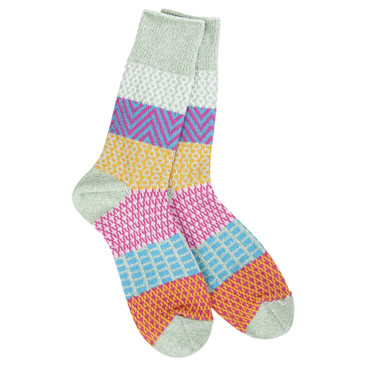 World's Softest Socks Weekend Gallery Crew - Sage