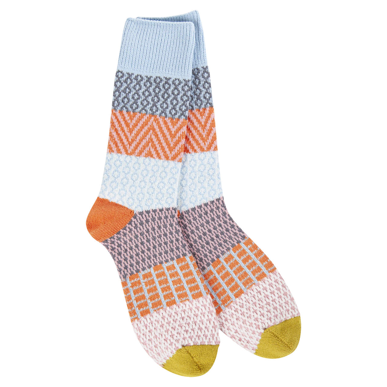 World's Softest Socks Holiday Gallery Crew - Whimsical