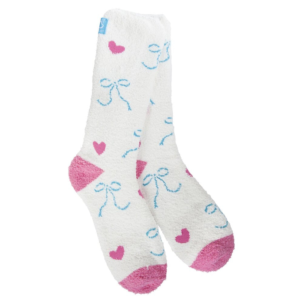 World Famous Women's Cozy Crew - Ballerina Bow