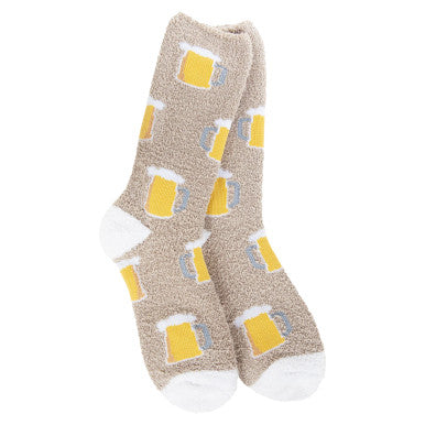World's Softest Women's Cozy Fall Crew - Beer