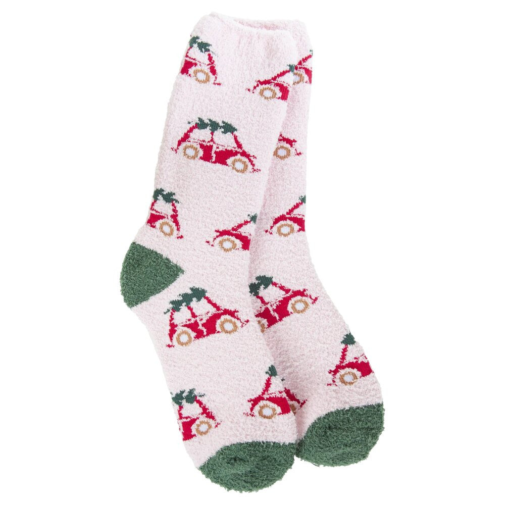 World's Softest Socks Holiday Cozy Crew - Holiday Bug