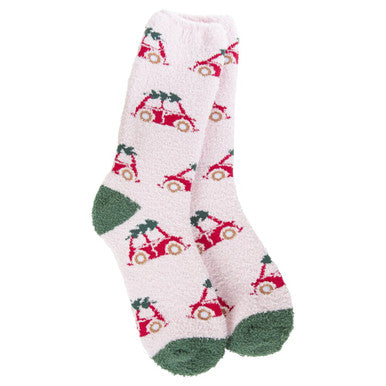 World's Softest Socks Holiday Cozy Crew - Holiday Bug