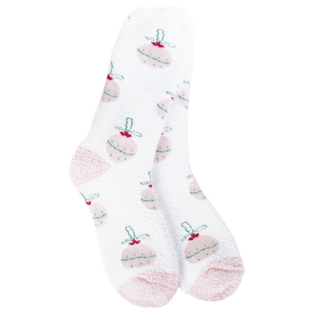 World's Softest Socks Holiday Cozy Crew - Ornament Ball