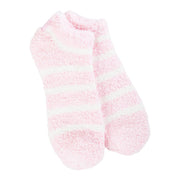 World's Softest Socks Cozy Low - Candy Pink Stripe