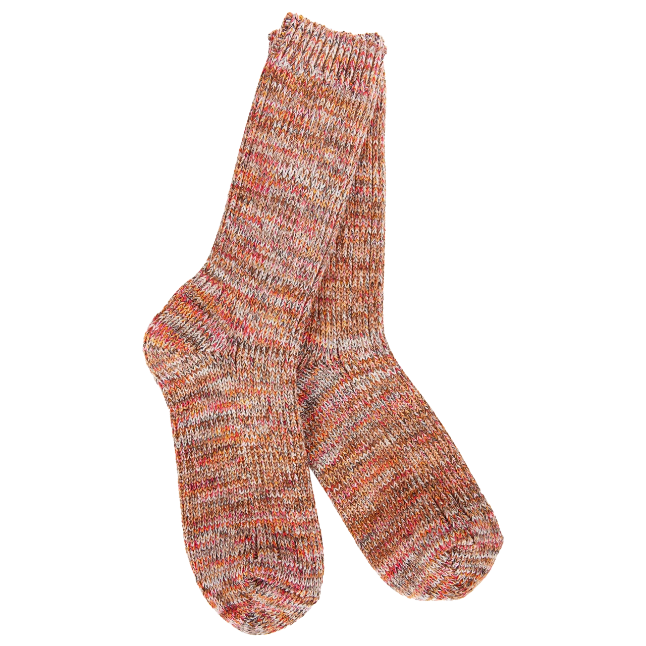 World's Softest Socks Women's Weekend Missioni Crew - Spice